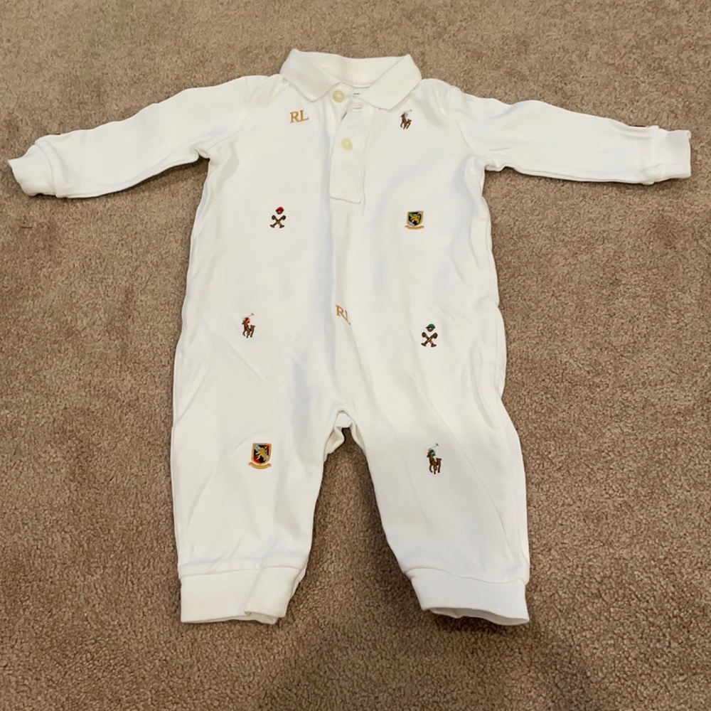 Ralph Lauren white one piece